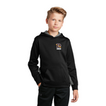 Dedham Football Youth Sport-Wick® CamoHex Fleece Colorblock Hooded Pullover