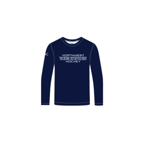 Icehawks Sublimated Team Long Sleeve Shirt