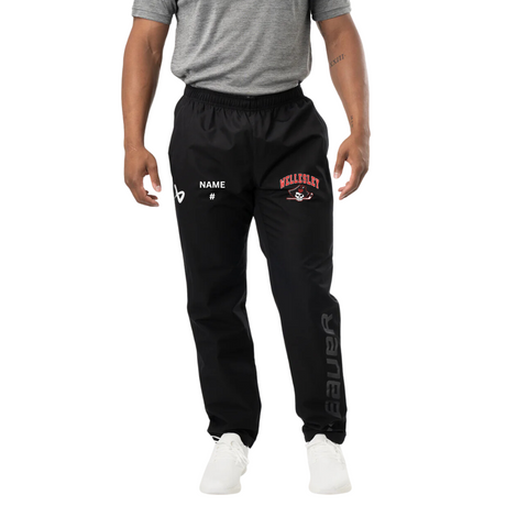 CUSTOM (Name & Number) Wellesley Lightweight Warm Up Pants