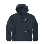Jr Aggies Carhartt ® Rain Defender ® Paxton Heavyweight Hooded Sweatshirt