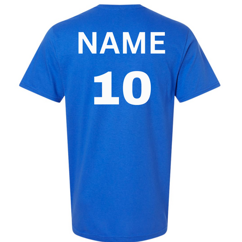 West Elk Player Name T-Shirt Softstyle