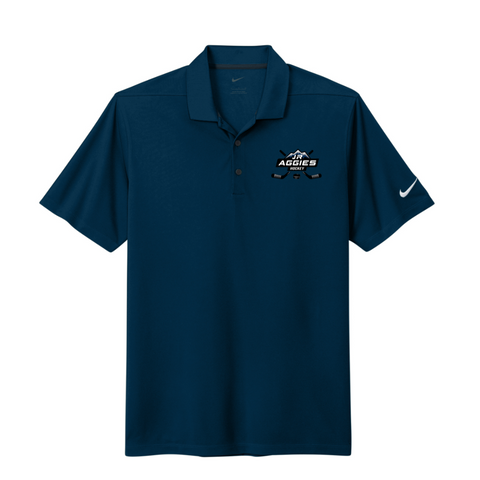 Jr Aggies Nike Dri-FIT Micro Pique 2.0 Polo