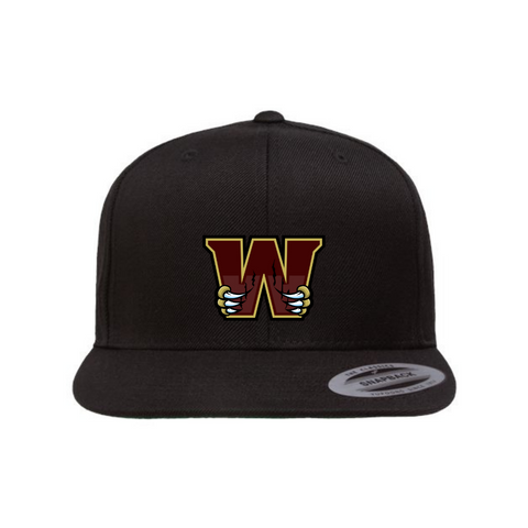 Wolverine Premium Flat Bill Snapback Cap