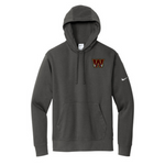 Wolverines Nike Club Fleece Sleeve Swoosh Pullover Hoodie