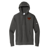 Wolverines Nike Club Fleece Sleeve Swoosh Pullover Hoodie