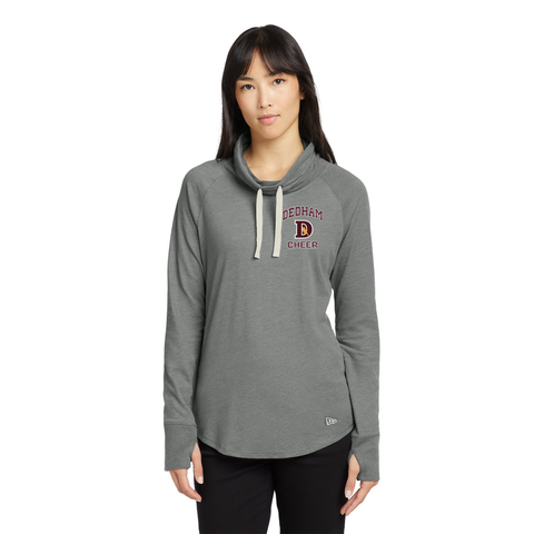 Dedham Football New Era ® Ladies Sueded Cotton Blend Cowl Tee