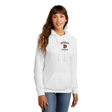 Dedham Football Port & Company ® Ladies Core Fleece Pullover Hooded Sweatshirt