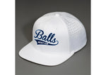 Blue Balls White PODIUM TECH SNAPBACK