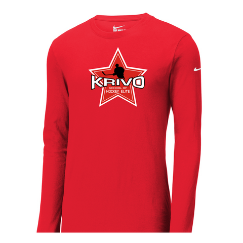 Krivo Hockey Nike Dri Fit Long Sleeve Shirt