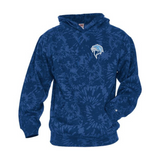 Icehawks Youth Tie-Dyed Triblend Hooded Sweatshirt