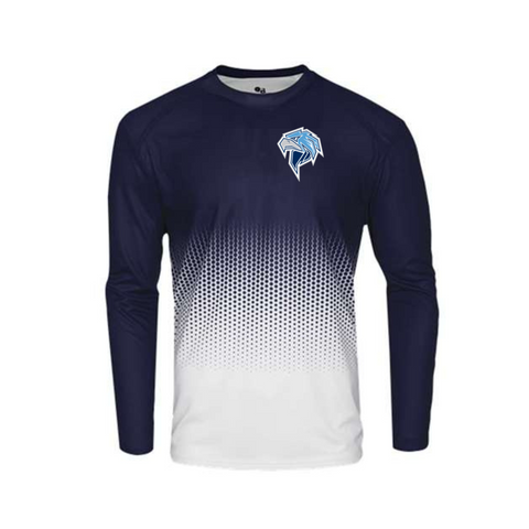 Icehawks Youth Hex 2.0 Long Sleeve T-Shirt