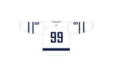 New York Bronx/Harlem Fire Department Hockey Jersey White