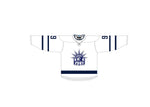 New York Bronx/Harlem Fire Department Hockey Jersey White