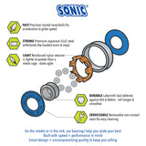 Sonic 16-Pack Inline Hockey Bearings (Speed 608)