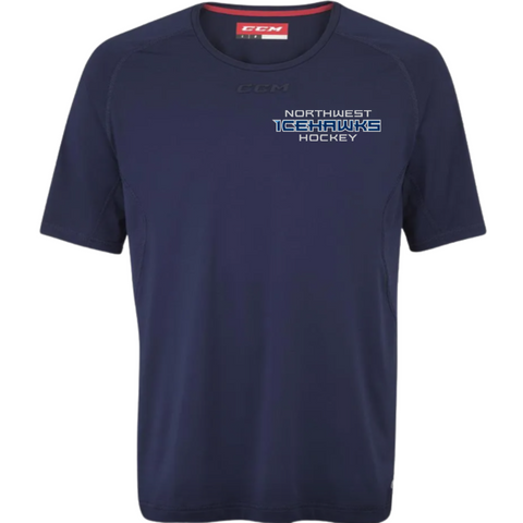 Icehawks CCM Training Short Sleeve T-Shirt SALE