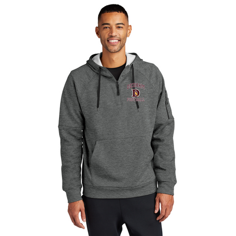 Dedham Football Nike Therma-FIT Pocket 1/4-Zip Fleece Hoodie