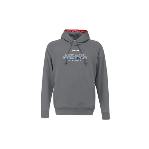 Icehawks CCM Team Fleece Pullover Hoodie