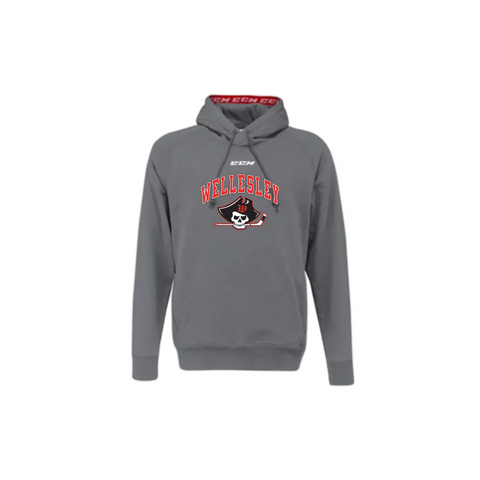 Wellesley CCM Team Fleece Pullover Hoodie