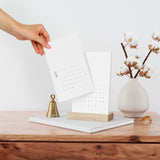 Wellesley Vertical Desk Calendar