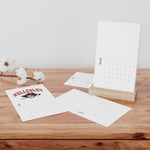 Wellesley Vertical Desk Calendar