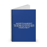 Icehawks Spiral Notebook - Ruled Line