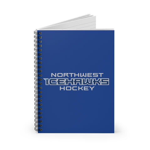 Icehawks Spiral Notebook - Ruled Line