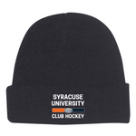 Syracuse University Womens Hockey x Spittin' Chiclets Collab Beanie
