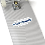 Icehawks Kiss-Cut Stickers