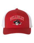 Wellesley Retro Snapback Trucker Cap