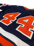 Syracuse Hockey Navy Jersey Full Stitched Number 44