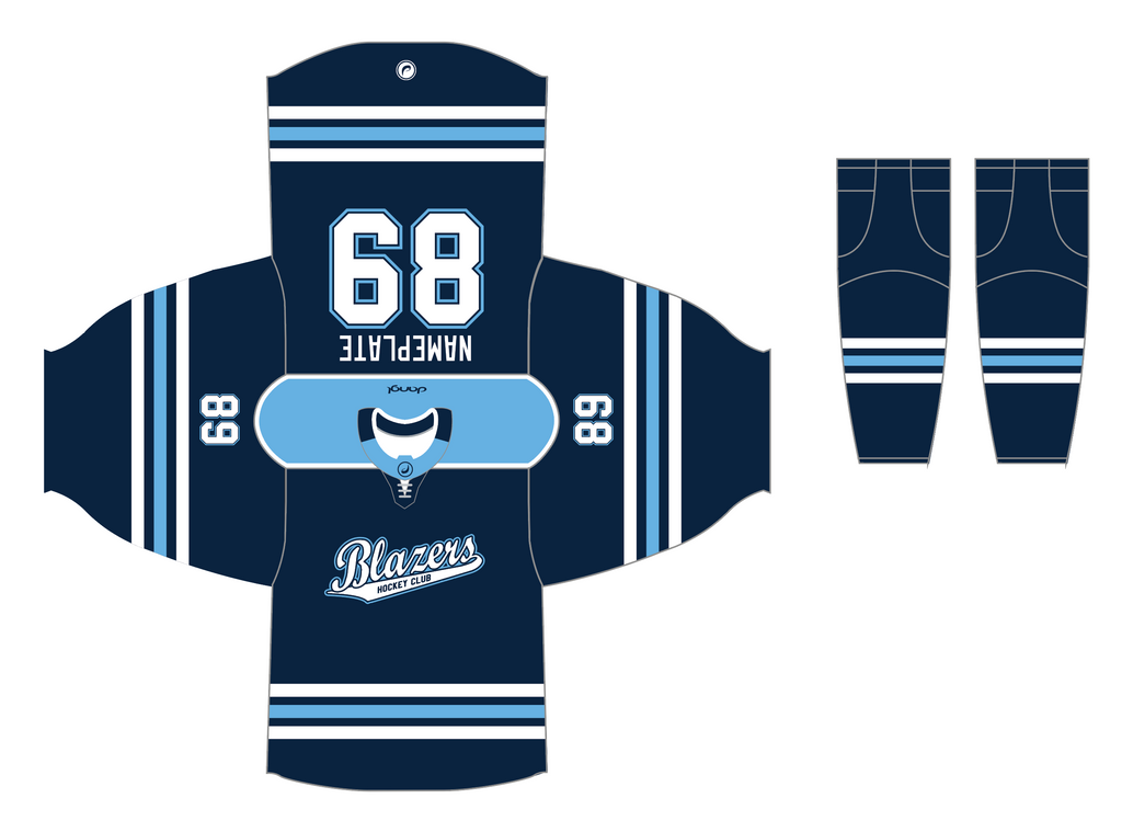 Custom Dangl Hockey Jerseys