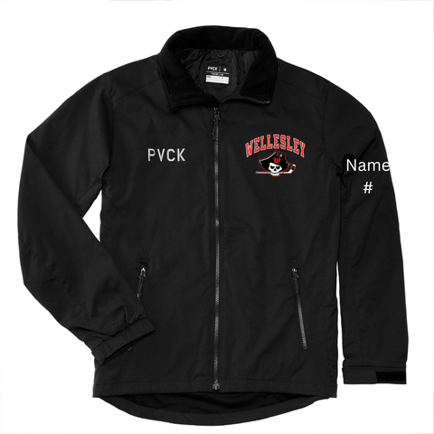 CUSTOM (NAME & NUMBER) Wellesley PVCK Team Jacket Adult