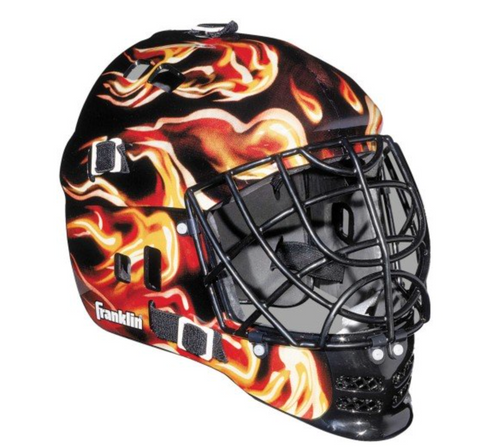 Franklin NHL GFM 100 Goalie Mask Flames