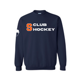 Syracuse University Womens Hockey x Spittin' Chiclets Collab Crew Neck Shirt
