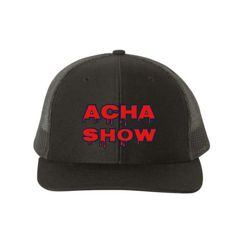 ACHA Show Adjustable Snapback Trucker Cap