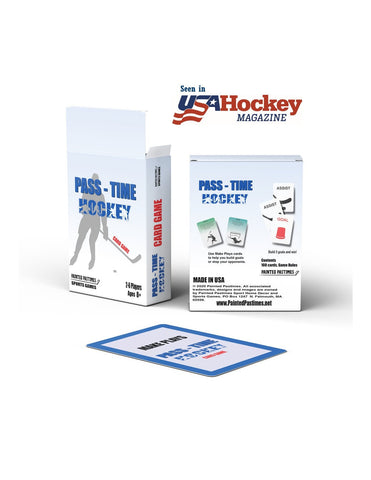 Hockey Card Game Painted Pastime