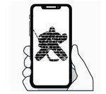 Hockey Goalie Phone Decal Painted Pastime