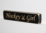 Hockey Girl Painted Pastime