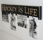 Life Is Hockey Photo/Sign Painted Pastime