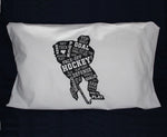 Hockey Players Pillowcase Painted Pastime