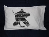 Hockey Goalie Pillowcase Painted Pastime
