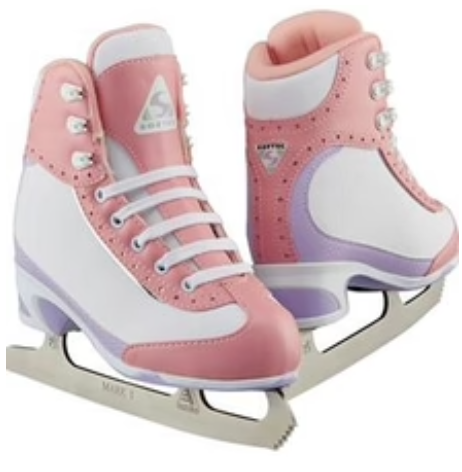 Jackson Vista Figure Skates Womens YTH Size 10 Pink