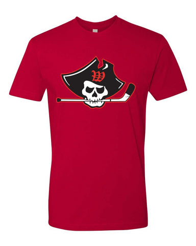 Wellesley Raider Red Head Youth T Shirt