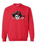 Wellesley Raider Red Head Crew Neck Youth
