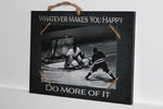 Whatever Makes You Happy Photo Display Painted Pastime