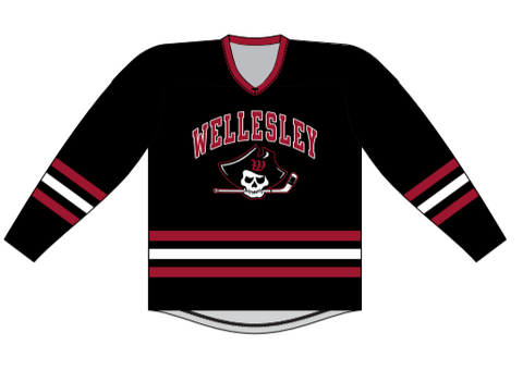 Peewee Wellesley Youth Hockey Sublimated Jerseys Uniform Package